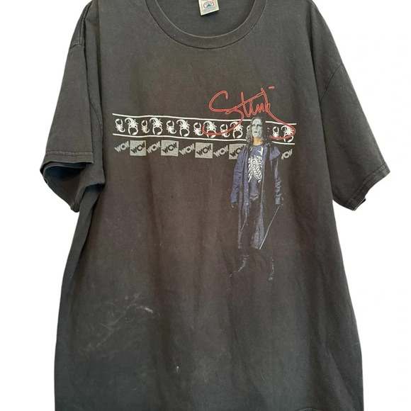 Delta Vintage 1999 Sting WCW Black T-Shirt - Picture 3 of 9